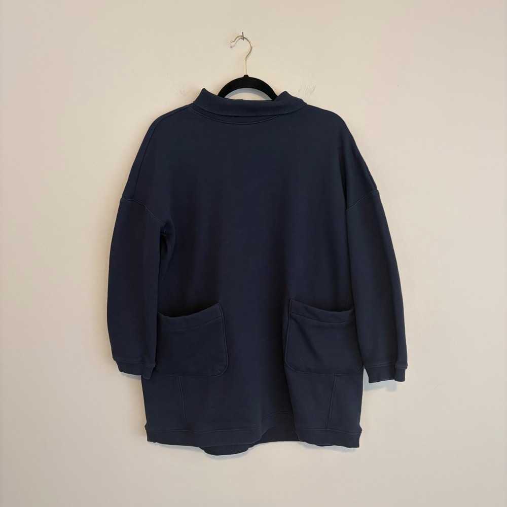 Pomander Place Tuckernuck‎ Porter sweatshirt dress M blue loungewear casual - Picture 2 of 5